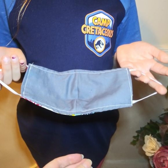 3/$18 Handmade Kid's Mickey Mouse & Friends Face Mask - Picture 2 of 3